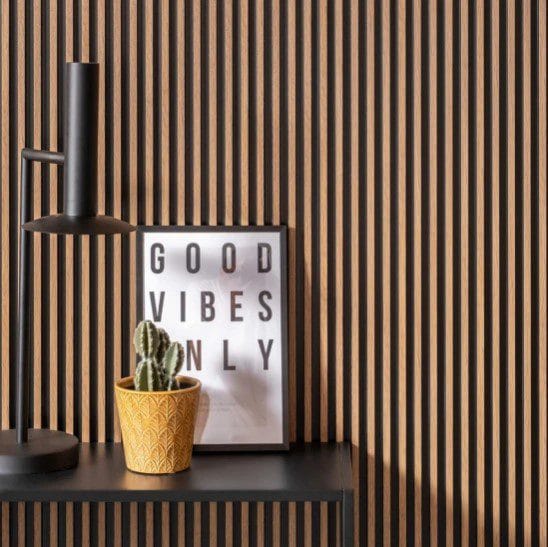 Panou riflat 3D Stejar Clasic premium L0106 din polimer rigid 12×1.2x270cm (riflaj)