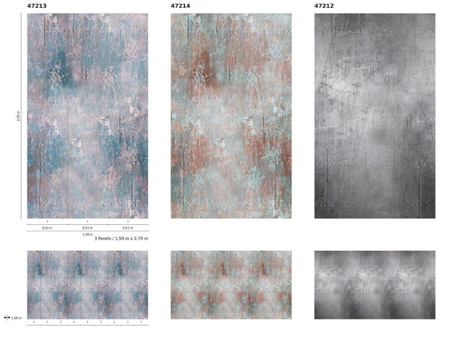 Fototapet 3D Industrial Beton 47212 extralavabil - imagine 2