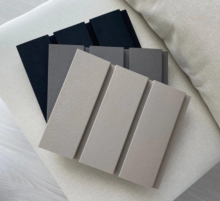 Panou riflat 3D premium Roca din polimer – Onyx Black 25×2×270cm (riflaj) - imagine 6