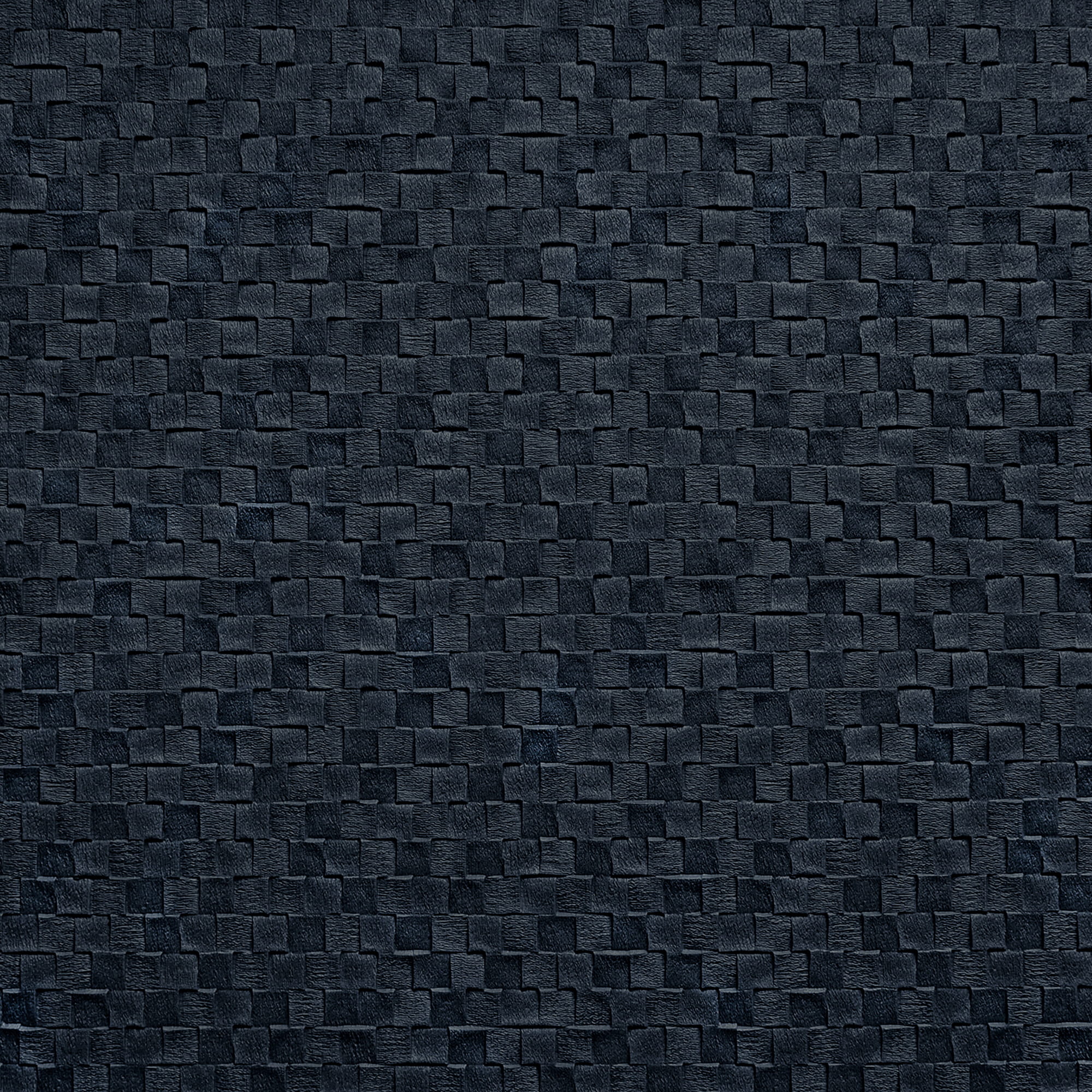 Tapet Premium Vinylpex aspect mozaic Illa Negru W27-05 - imagine 2