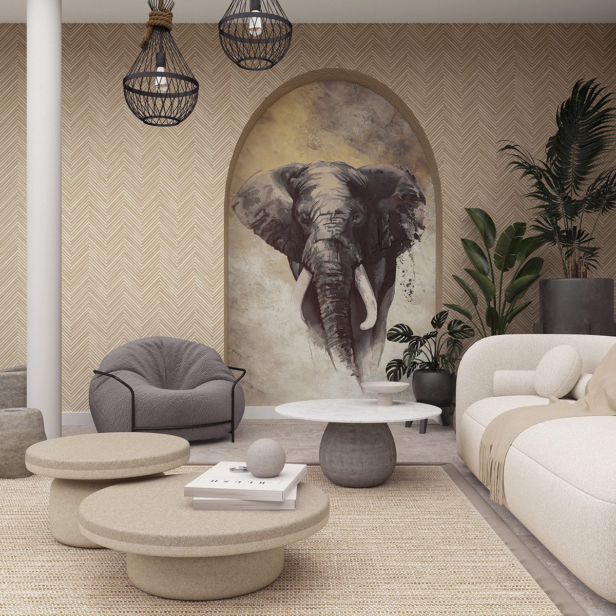 Fototapet 3D Travertino 33098 extralavabil