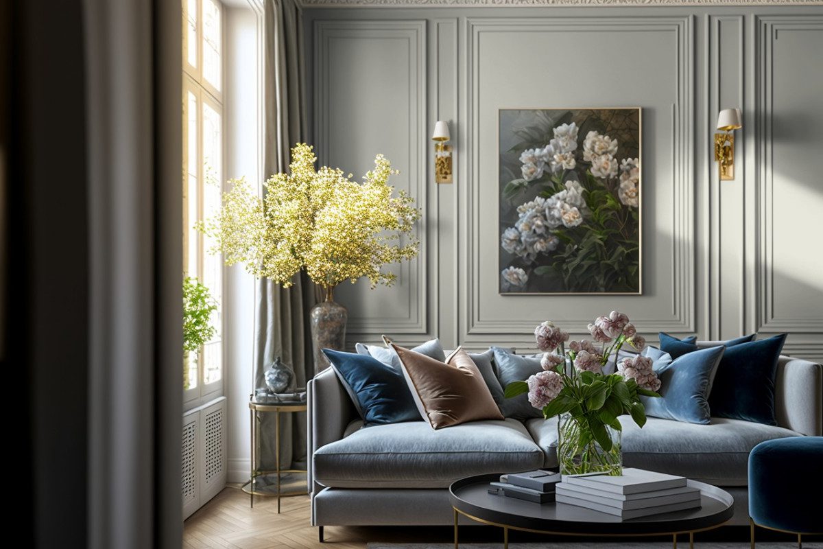 Vopsea Premium Little Greene – French Grey Pale – matt absolute(161) – 5L