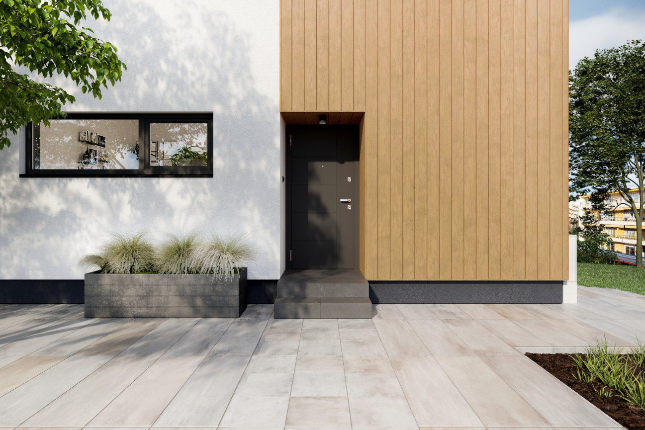 Siding / Lambriu Exterior VOX Fronto MAX3 SV(P) 05 cu Sistem de Montaj CLICK – Stejar Nature