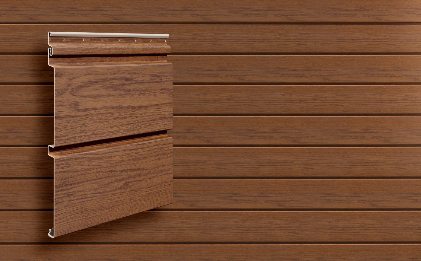 Siding / Lambriu Exterior VOX Fronto MAX3 SV(P) 05 cu Sistem de Montaj CLICK – Stejar Auriu - imagine 4