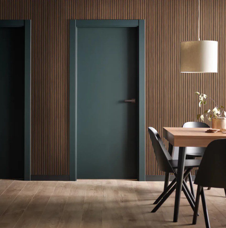 Panou riflat VOX 3D premium Linerio XS-Line din polimer Micro – Mocca 30,7×0,6×265cm (riflaj)