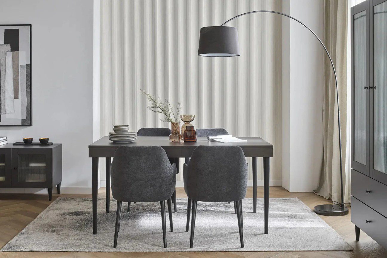 Panou riflat VOX 3D premium Linerio XS-Line din polimer Oval – Alb 30,6×0,9×265cm (riflaj) - imagine 5