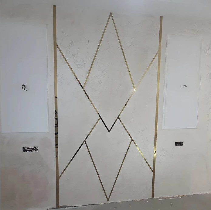 Platbanda Inox Auriu Lucios 10x2700x0.6 mm – Profil Decorativ - imagine 9