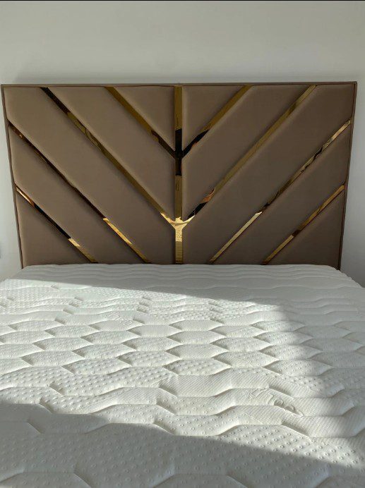 Platbanda Inox Auriu Periat Mat 20x2700x0.6 mm – Profil Decorativ - imagine 4