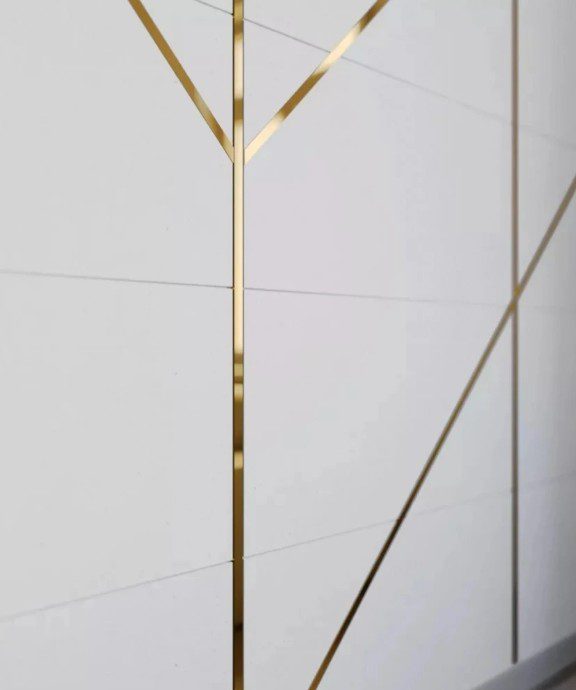 Platbanda Inox Auriu Periat Mat 20x2700x0.6 mm – Profil Decorativ - imagine 8