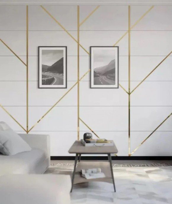 Platbanda Inox Auriu Periat Mat 20x2700x0.6 mm – Profil Decorativ - imagine 9