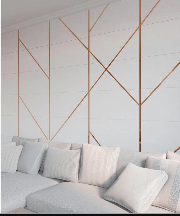 Platbanda Inox Cupru Lucios 30x2700x0.6 mm – Profil Decorativ - imagine 4