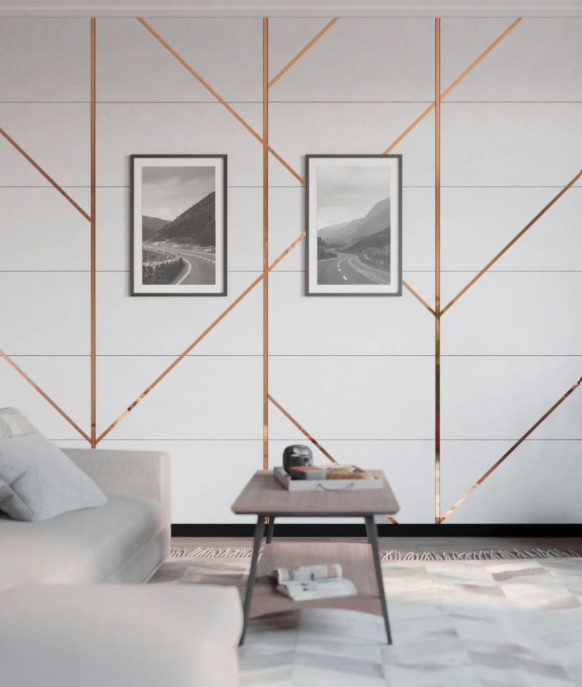 Platbanda Inox Cupru Lucios 30x2700x0.6 mm – Profil Decorativ - imagine 5