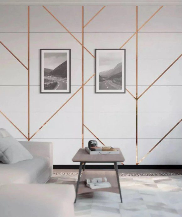 Platbanda Inox Bronz Periat Mat 15x2700x0.6 mm – Profil Decorativ - imagine 3