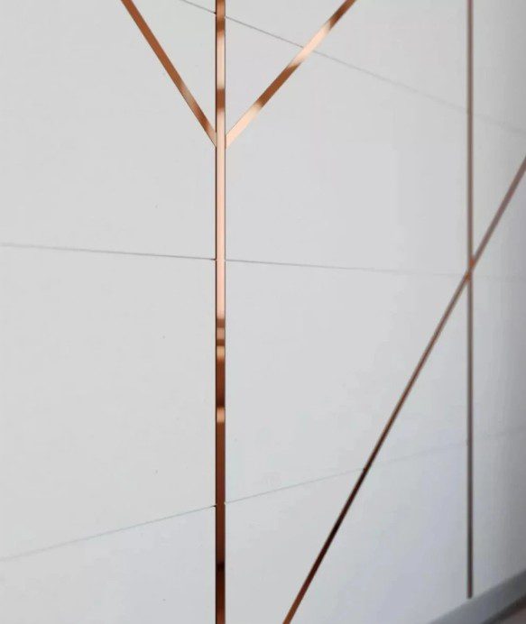 Platbanda Inox Bronz Periat Mat 15x2700x0.6 mm – Profil Decorativ - imagine 4