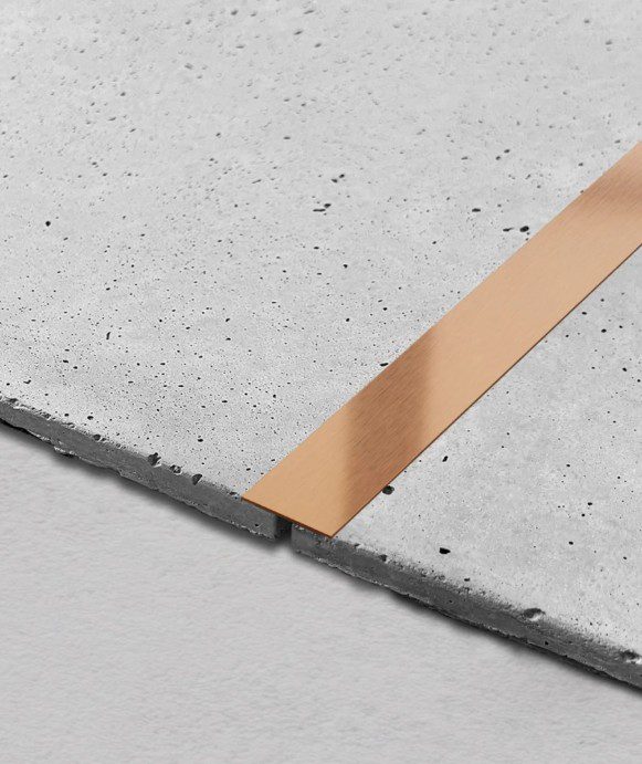 Platbanda Inox Bronz Periat Mat 30x2700x0.6 mm – Profil Decorativ - imagine 2