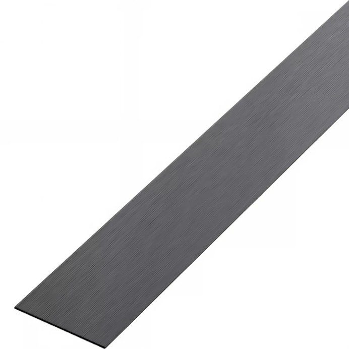 Platbanda Inox Negru Periat Mat 30x2700x0.6 mm – Profil Decorativ