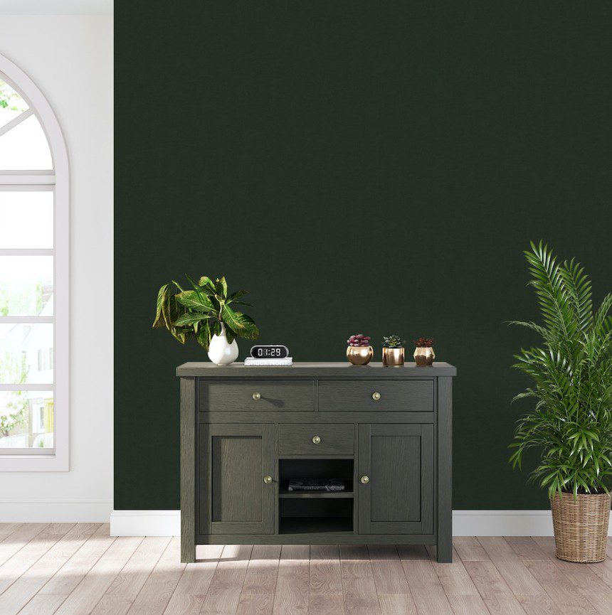 Tapet Majidi Material Textil Linen 28333-11 Verde Inchis extralavabil