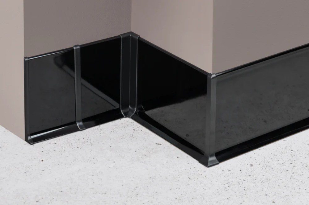 Accesorii Plinta Metalica Premium Cezar Creativa Aluminiu LP80- set 2 buc